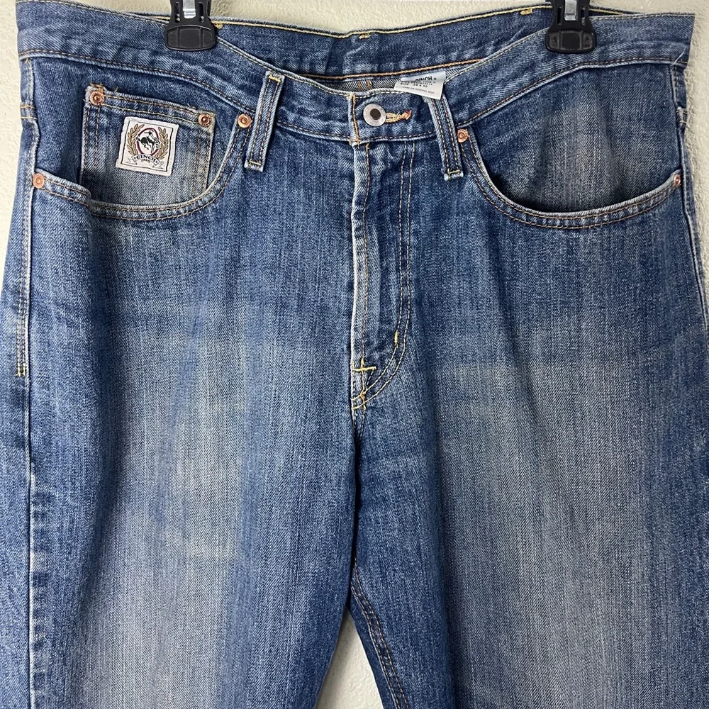 CINCH MEN'S WHITE LABEL DARK WASH RELAXED FIT STRAIGHT LEG JEAN